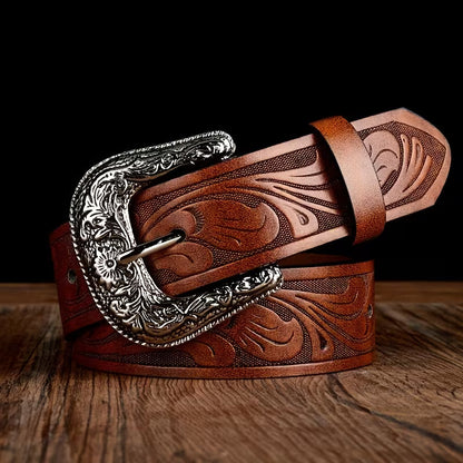Canyon Crest Leather Belt