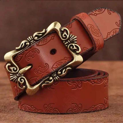 Aurelia Vintage Leather Belt