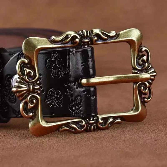 Aurelia Vintage Leather Belt