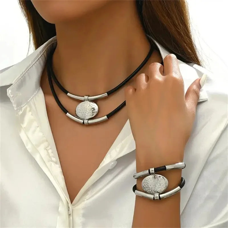 Celeste Retro Gold Link Set