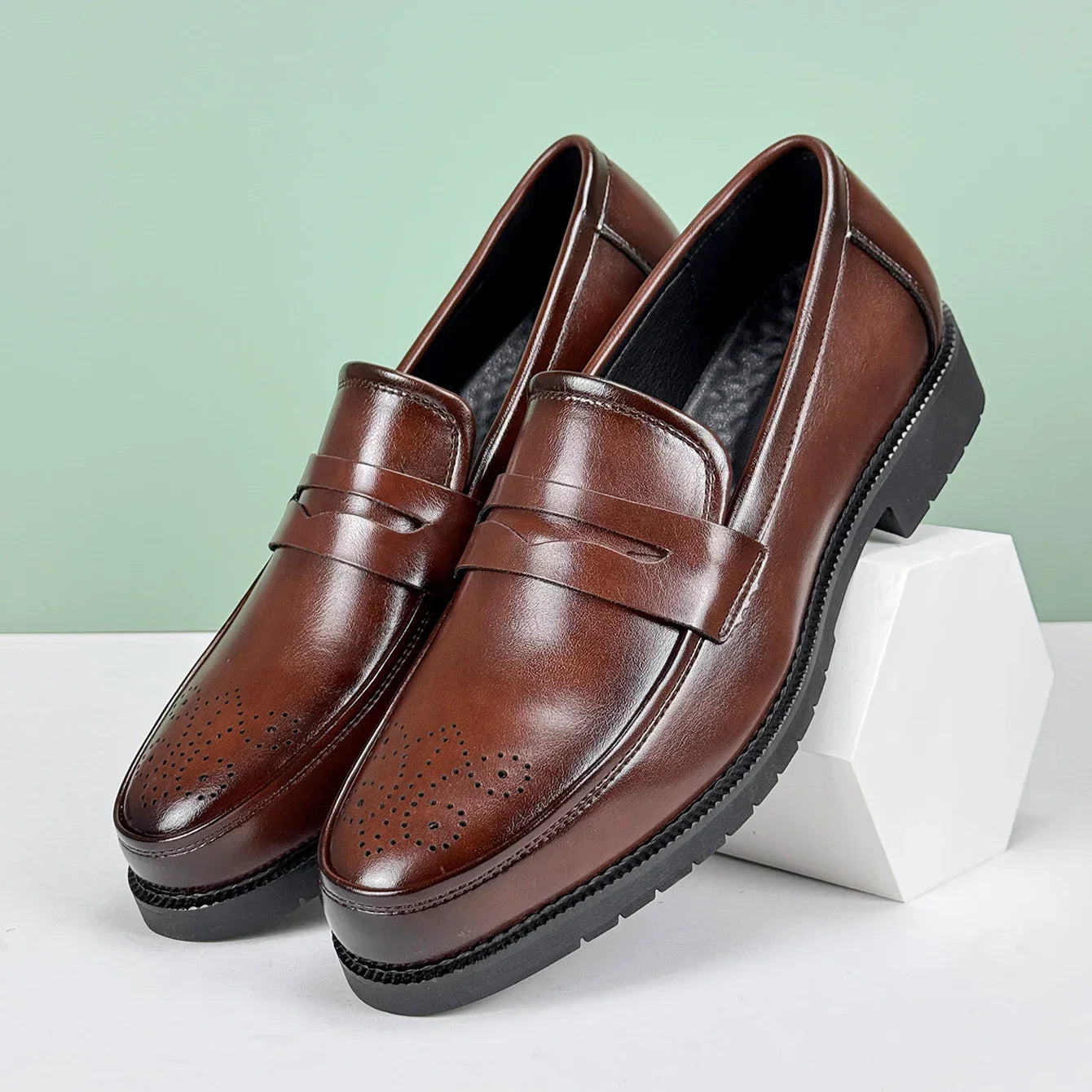 Archer Penny Leather Shoes