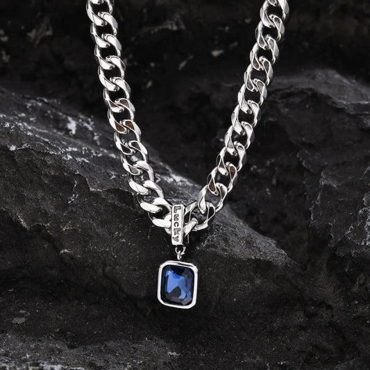 Midnight Gemstone Necklace