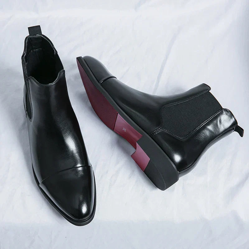 Veneto Chelsea Leather Boots