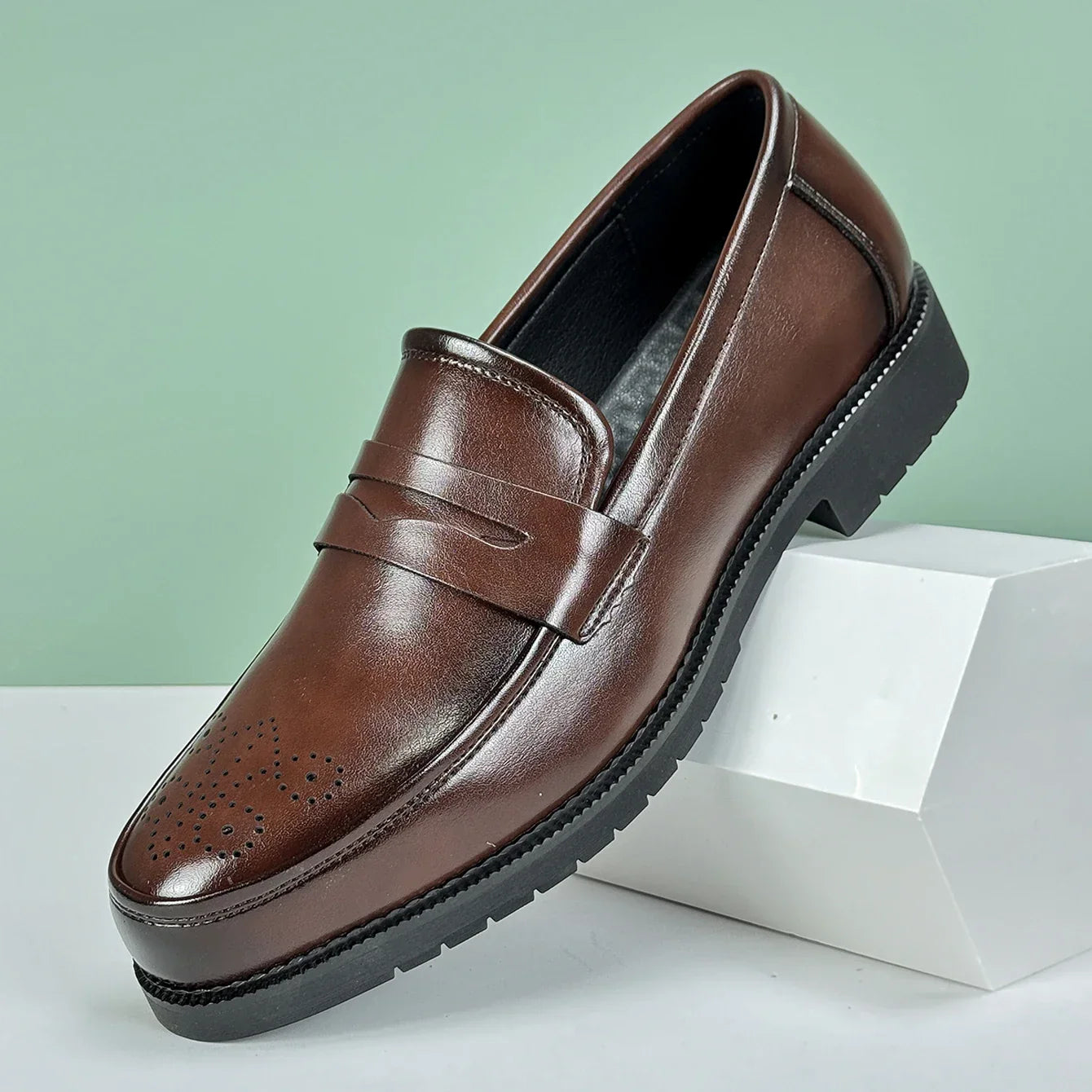 Archer Penny Leather Shoes