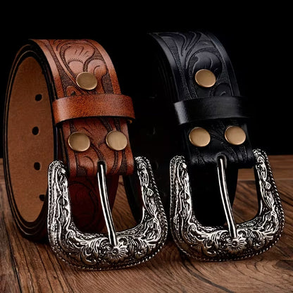 Canyon Crest Leather Belt
