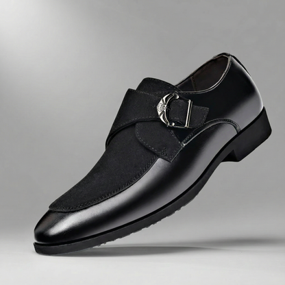 Marcello Leather Monk Strap Shoes